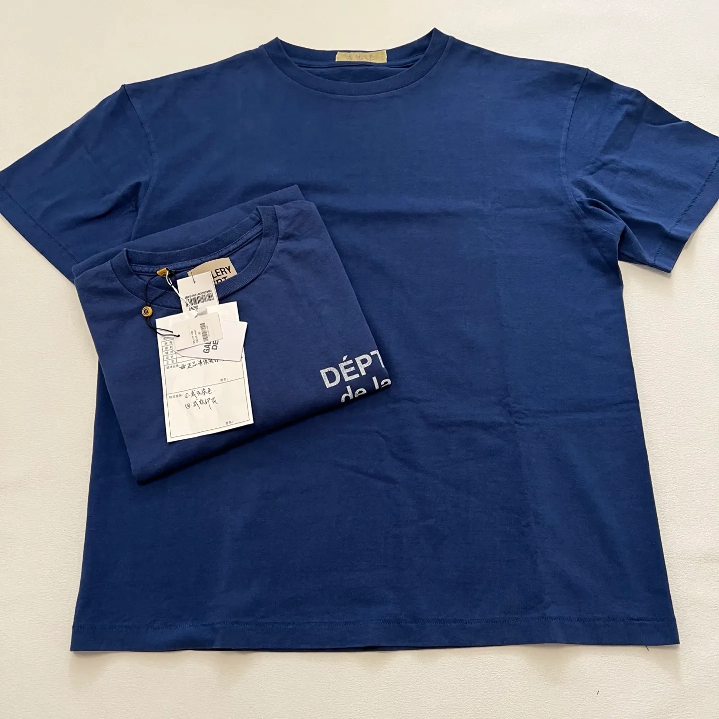 GALLERY DEPT. The new English TEE/French TEE are all made of garment dyeing and heavy washing!